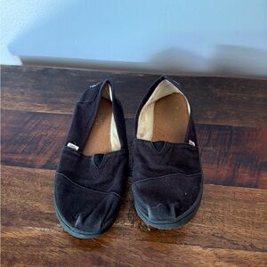 Toms Kids Black Dress Shoes